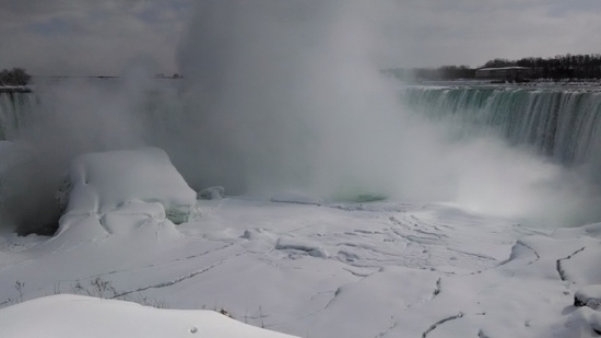 Niagara Falls, frozen