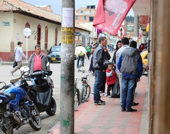 Colombian street scene