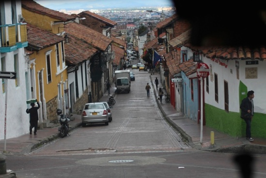 Street, La Candelaria, Bogota, Colombia
