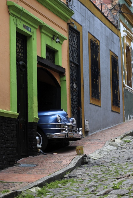 Classic car, Bogota, Colombia